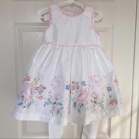 𝅺pippa & Julie Kids Floral Dress-Size 2T - Picture 5 of 7